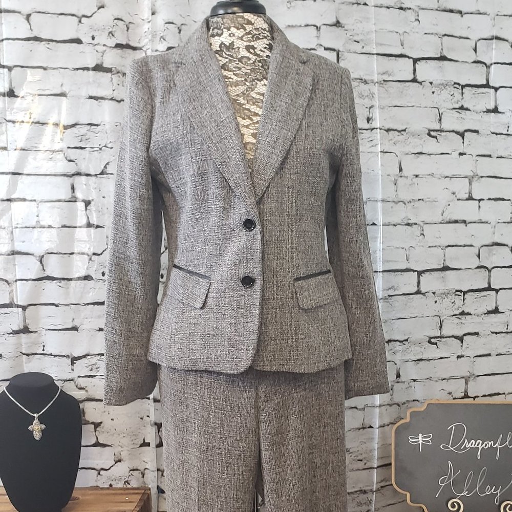 7th Ave Suit black/grey
